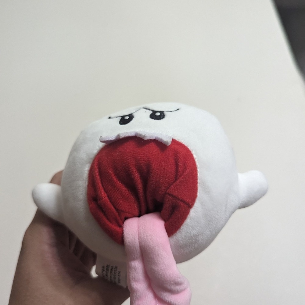 Super Mario Boo Ghost Plush Stuffed Animal Toy